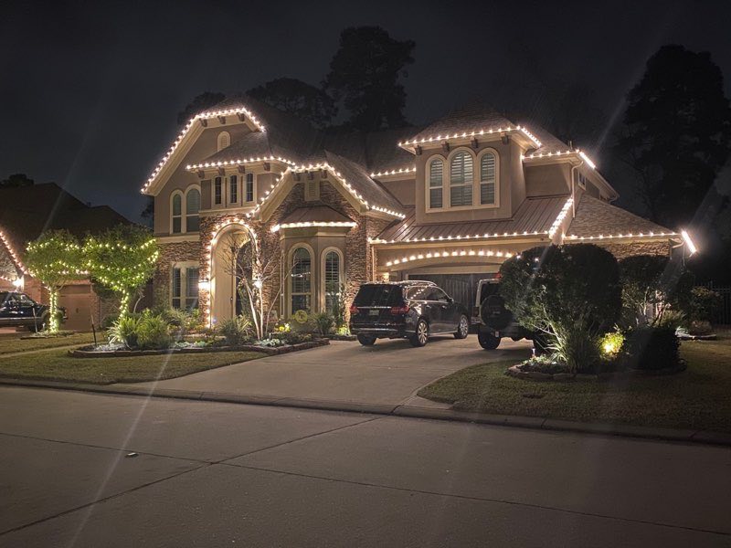 Christmas lights Euless